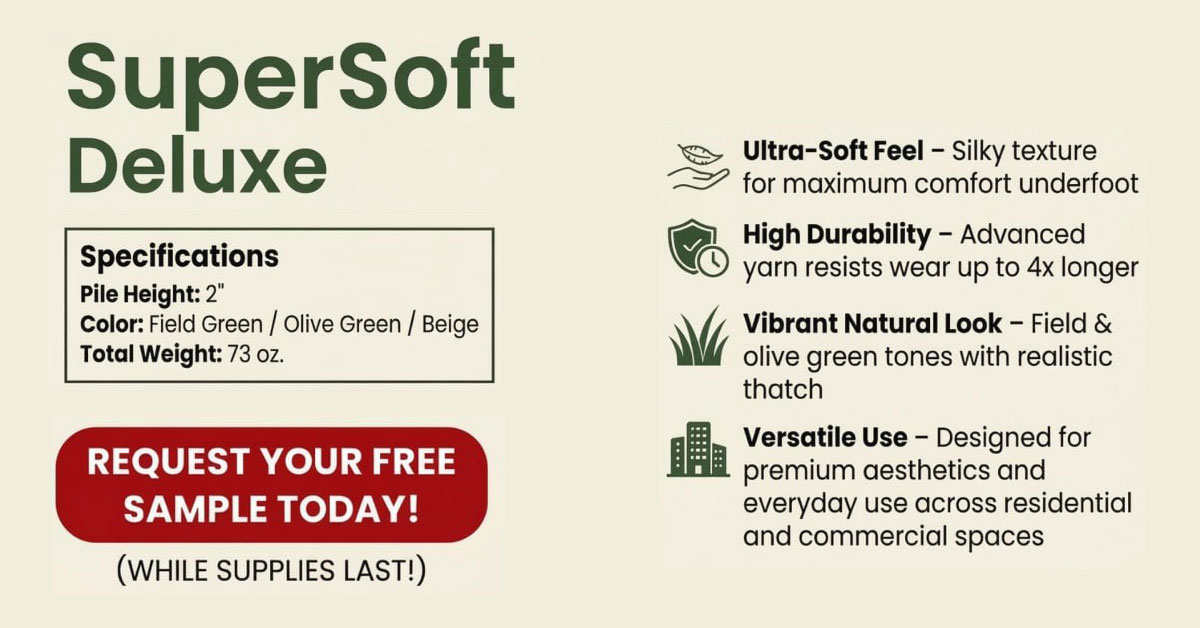 Global Syn-Turf Introduces SuperSoft Deluxe Premium Artificial Grass with Ultra-Soft Feel and High Durability